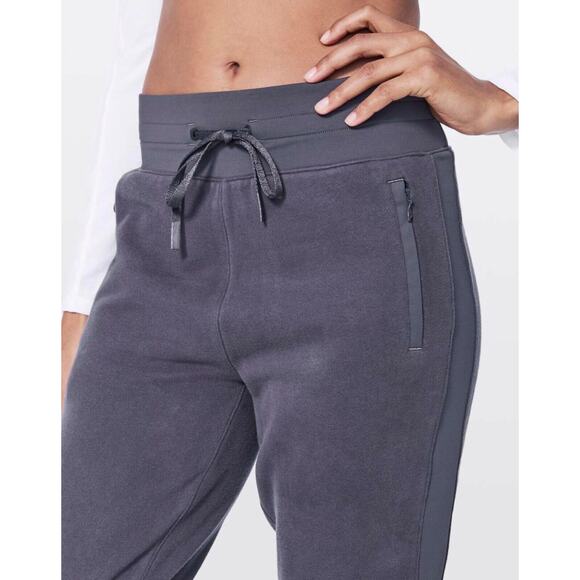 Lululemon Jogger ‘Get Going’ Sweatpants Grey Cotton Terry W5ASGS - Size 8 / M - Picture 6 of 16